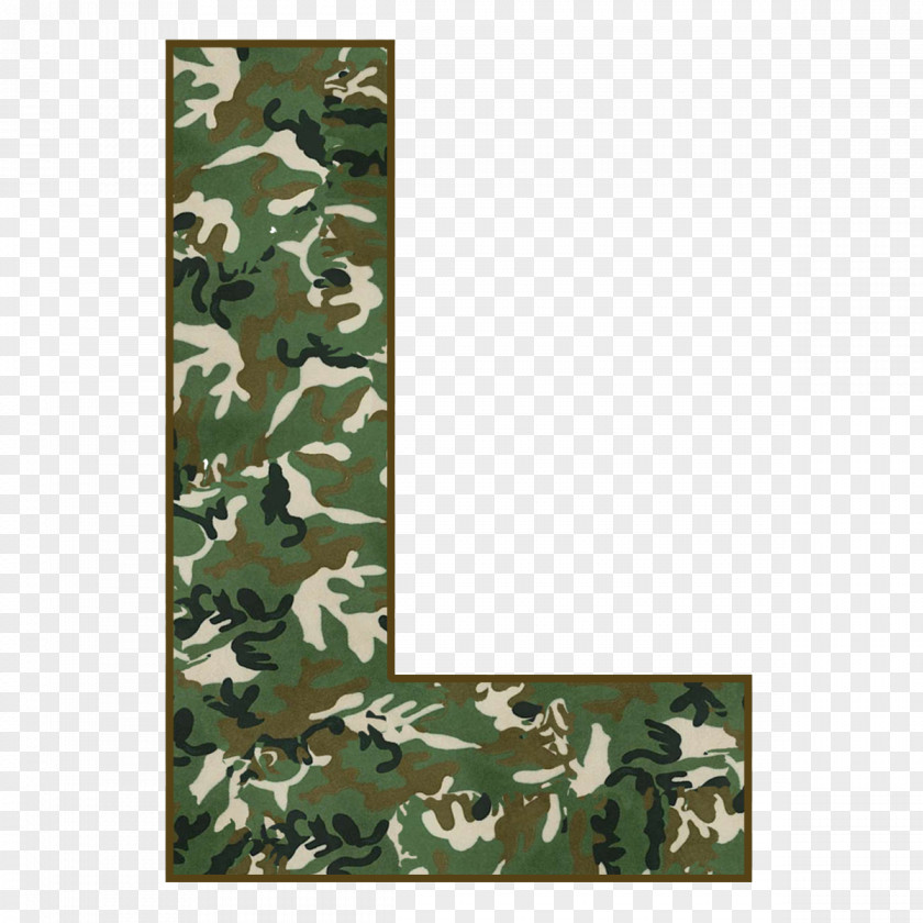 CAMOUFLAGE Letter Case Alphabet Camouflage Clip Art PNG