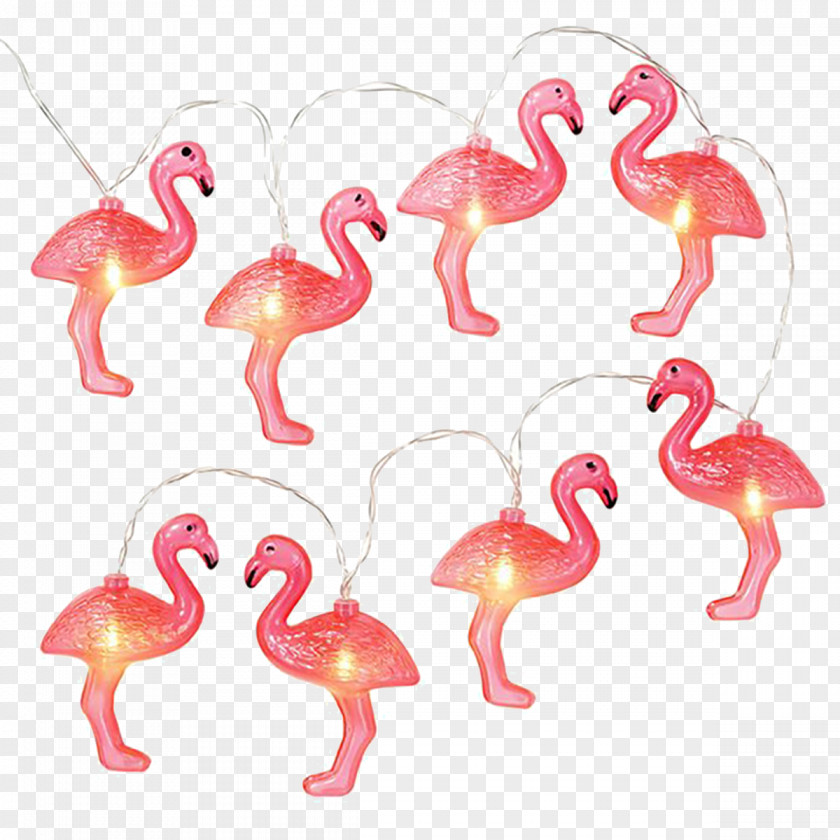 Flamingo Lighting Christmas Lights PNG