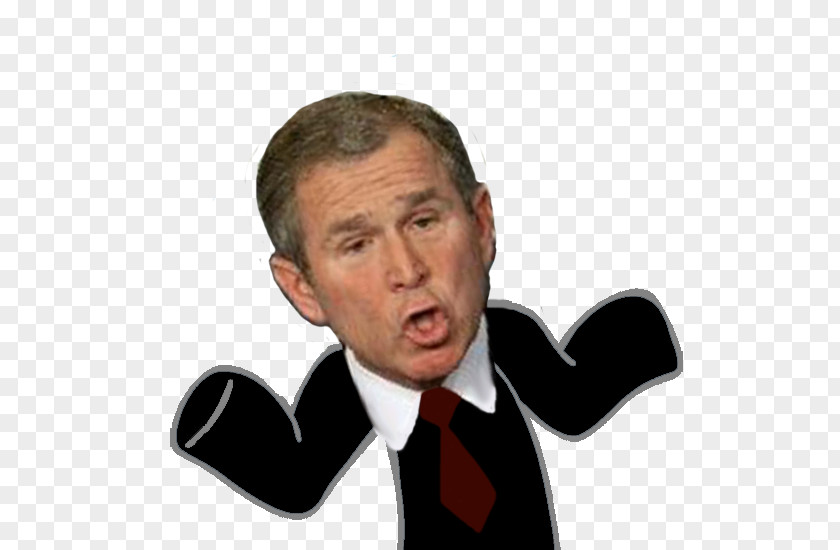 United States George W. Bush Shrug Wiki PNG