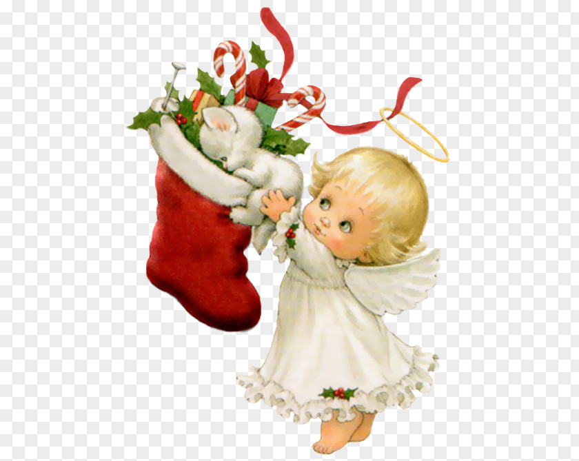 Angel Baby Cherub Santa Claus Christmas Clip Art PNG