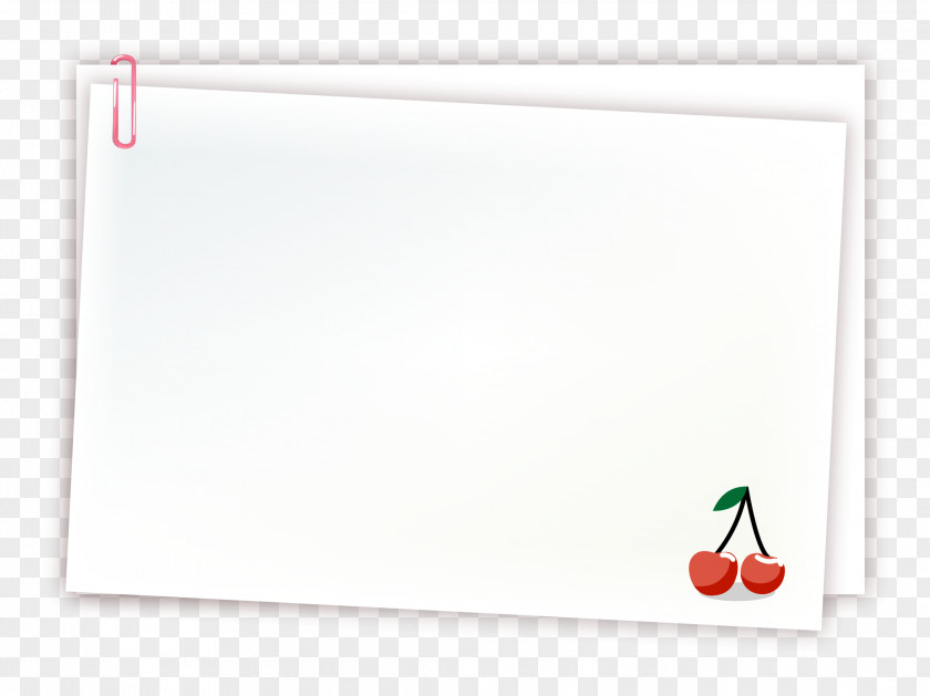 Cherry Border Brand Material White PNG