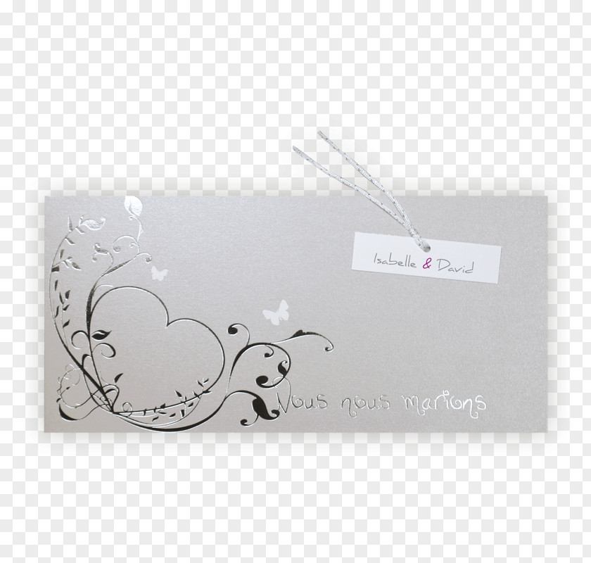 In Memoriam Card Marriage Mariage Blanc Baptism Grey PNG