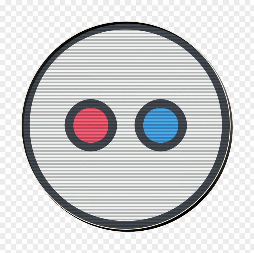 Oval Symbol Social Media Icon PNG