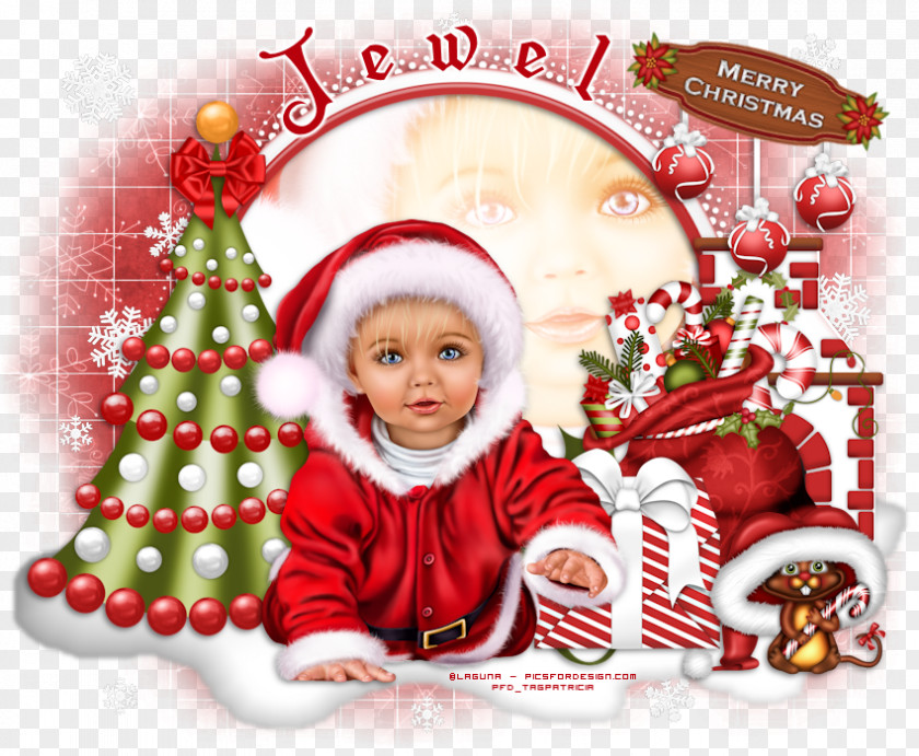 Santa Claus Christmas Ornament Paint Shop Pro 7 Tree PNG