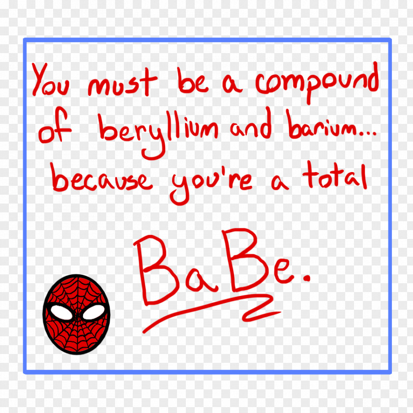 Science Pick-up Line Chemistry Smile Periodic Table PNG