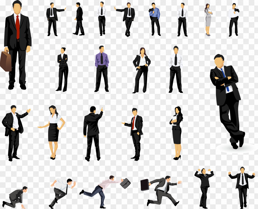 Business People Collection Businessperson Stock Photography Illustration PNG