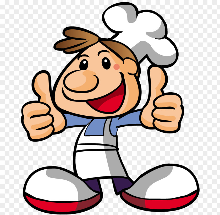 Cooking Pizza Chef Cartoon PNG