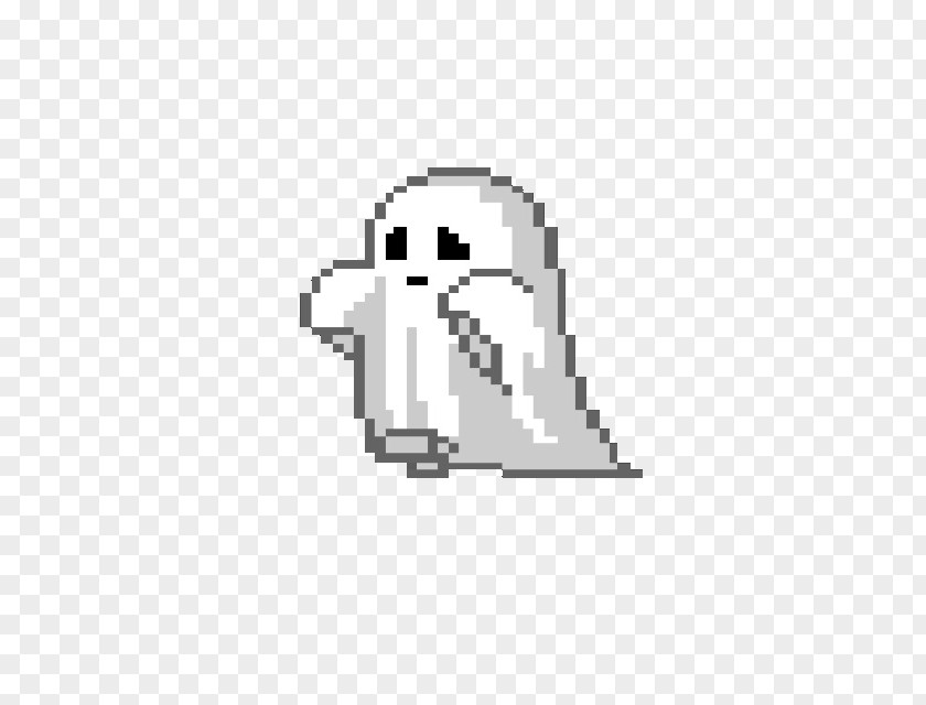 Cute Pixel Ghost Art GIF Image PNG