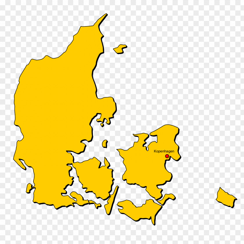 Map Region Of Southern Denmark Aalborg Germany Clip Art PNG