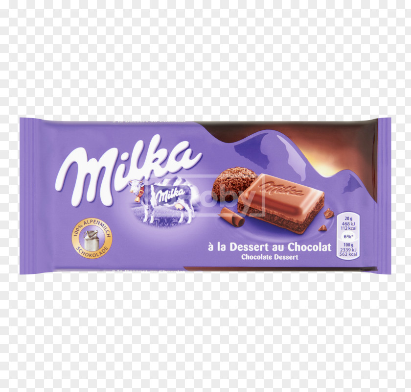 Milk Chocolate Bar Milka Cream PNG