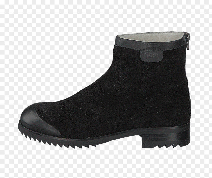 Boot Suede Shoe Walking Black M PNG