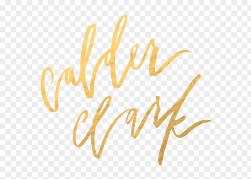 Design Calder Clark Typography Calligraphy Logo Font PNG