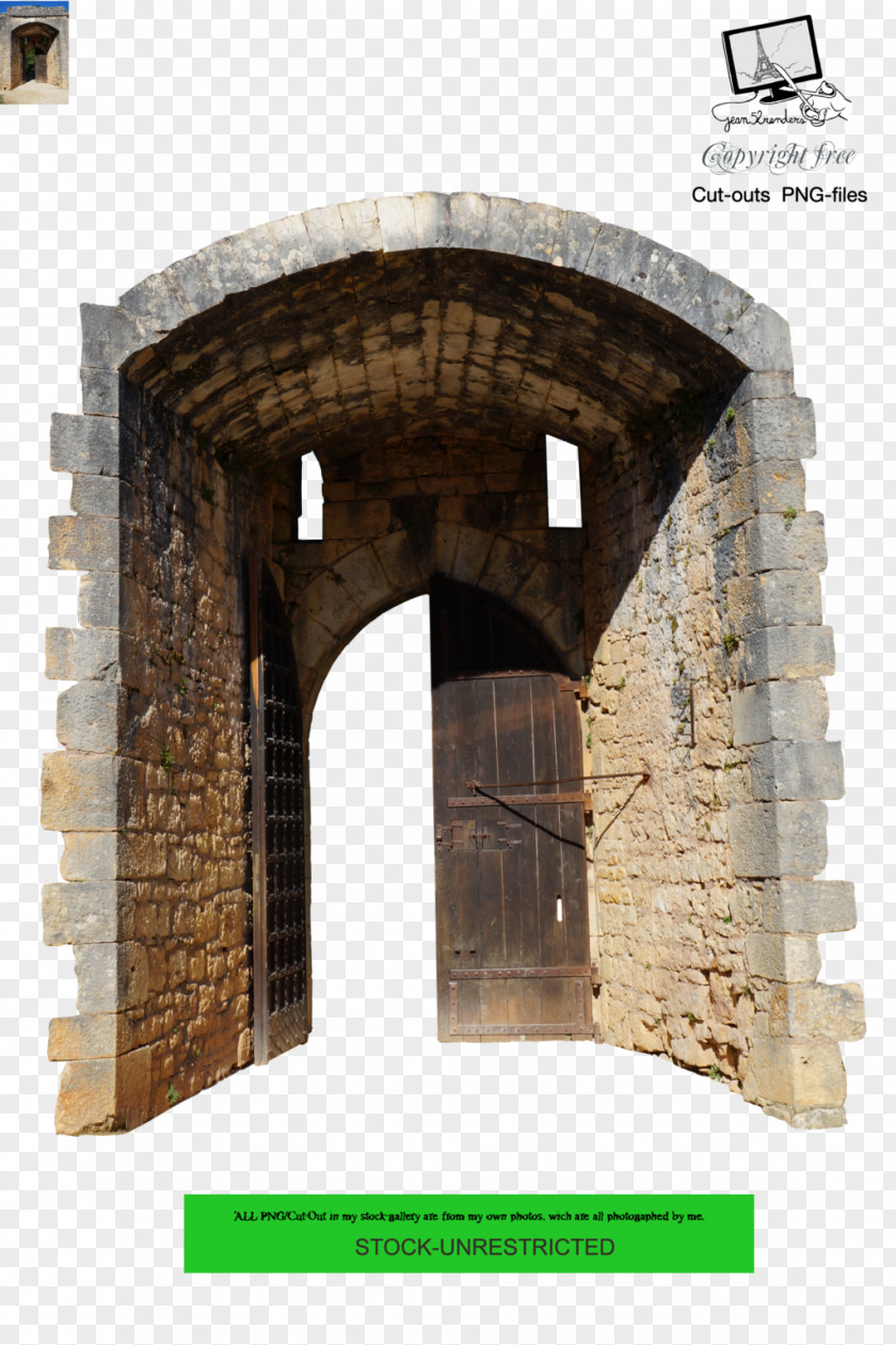 Gate Fortified Gateway Arch PNG