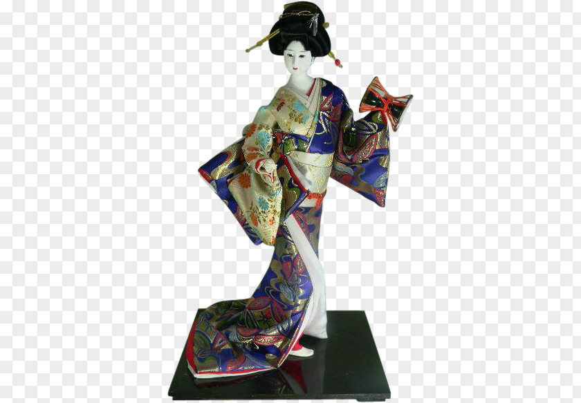 Geisha Figurine PNG