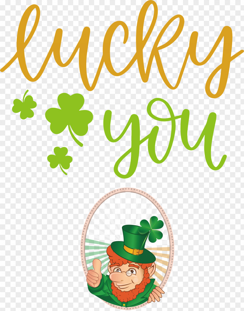 Lucky You Patricks Day Saint Patrick PNG