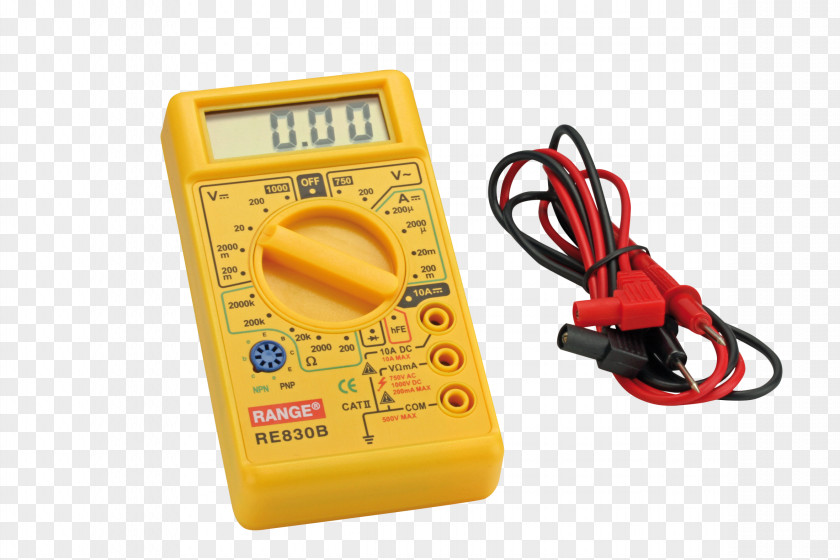 Measuring Instrument Multimeter Electronics Measurement Resistor PNG