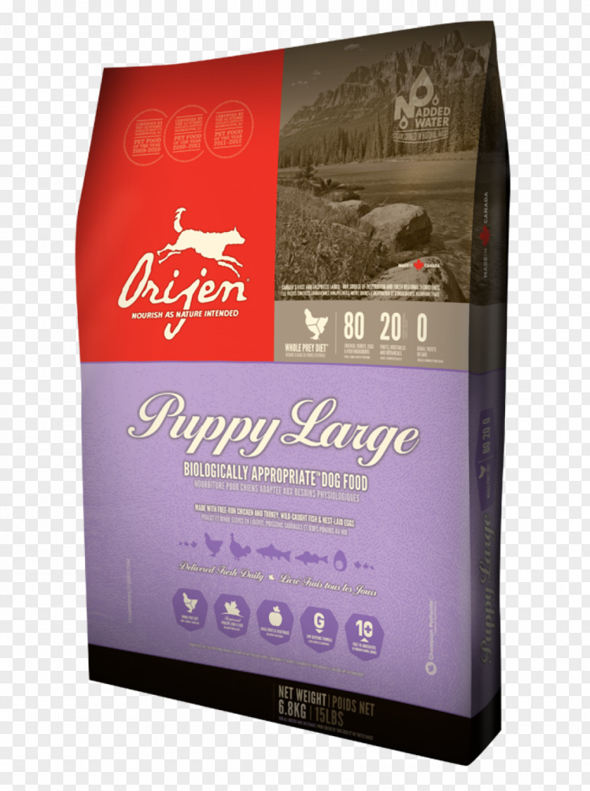 Puppy Dog Cat Food Orijen PNG