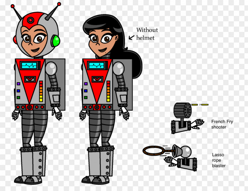 Robot Cartoon Costume Art Museum Illustration PNG