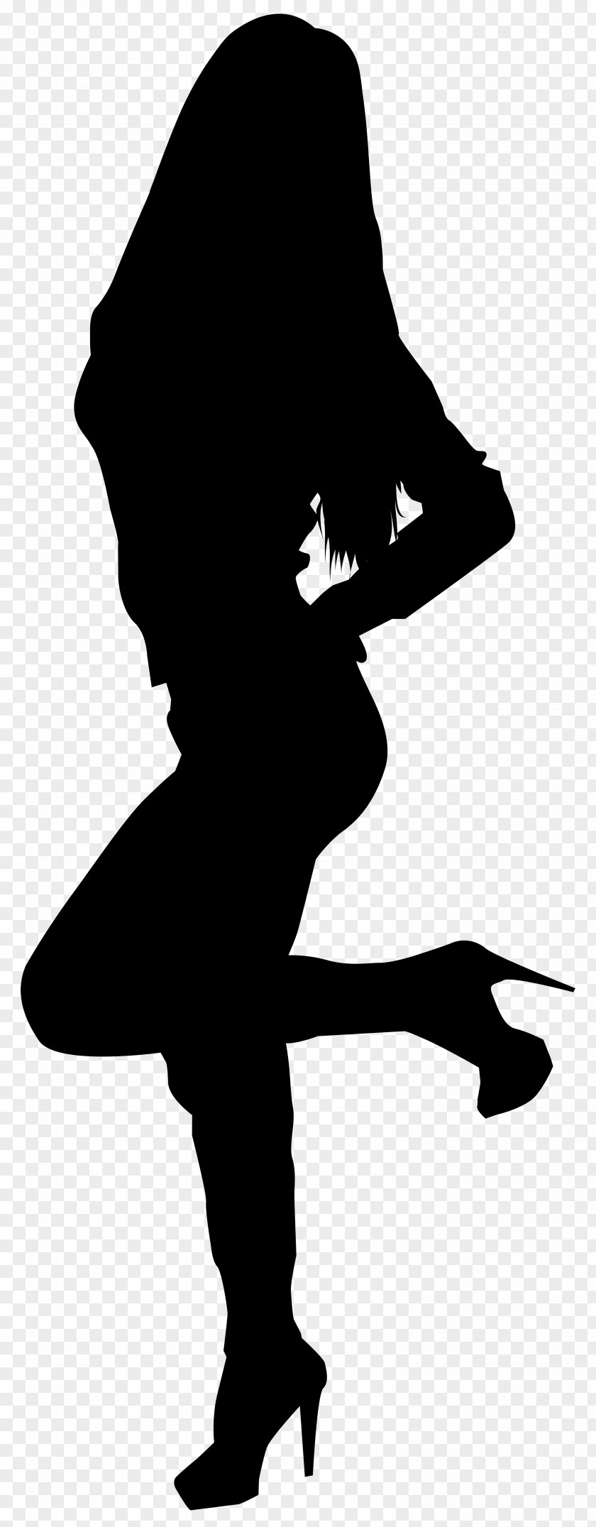 Silhouette Woman PNG , Sexy Lady Transparent clipart PNG