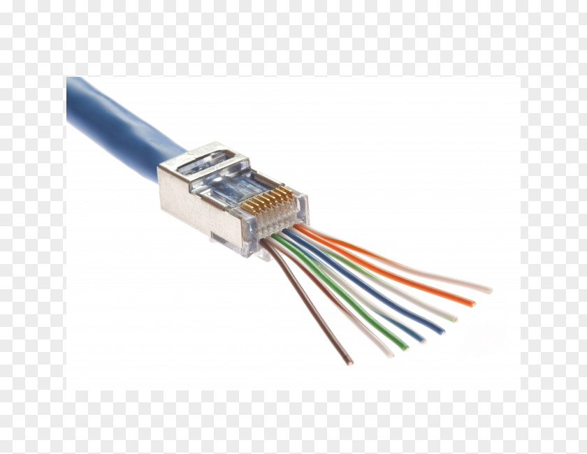 Category 5 Cable 6 RJ-45 Modular Connector Twisted Pair PNG