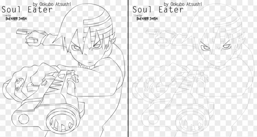 Death The Kid Soul Eater Sketch Paper Product Design Human PNG