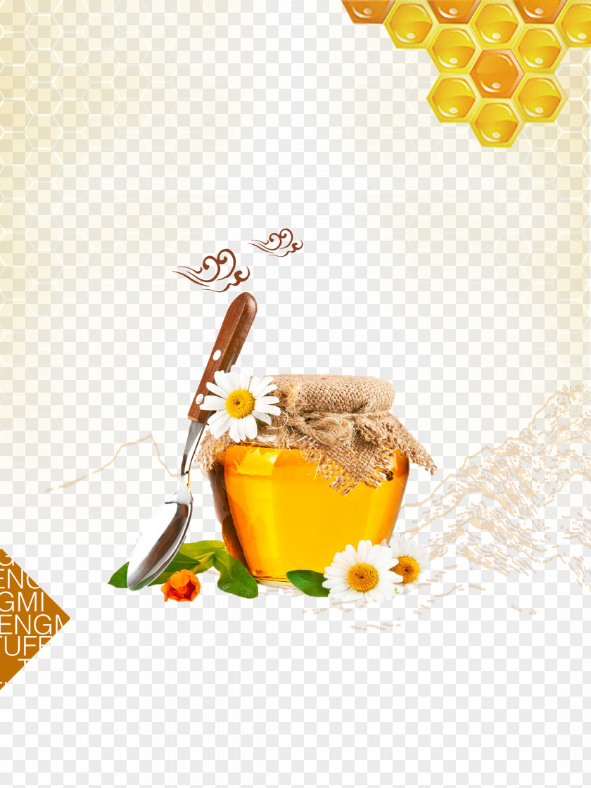 Honey Design Pancake Marmalade Bee Clip Art PNG