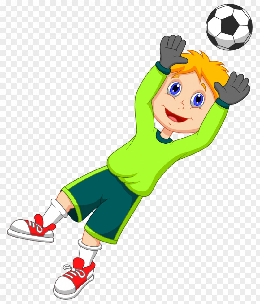 Man Playing Vector Graphics Football Player Image Cartoon PNG