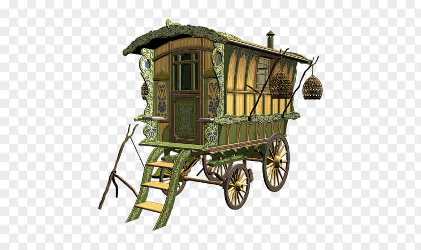 Roulotte Living Van Cart Wagon Photography PNG