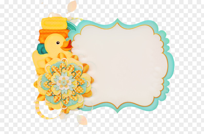 Turquoise Aqua Birthday Borders PNG