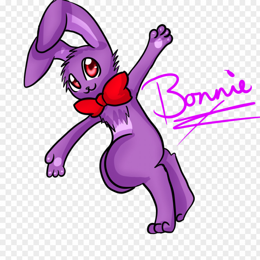 Hand Painted Rabbit,lovely,Acting Cute,purple,Cartoon Bunny Five Nights At Freddys 4 2 Animation Drawing PNG