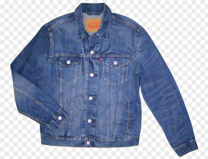 Jacket Blue Junction Denim Levi Strauss & Co. Textile PNG