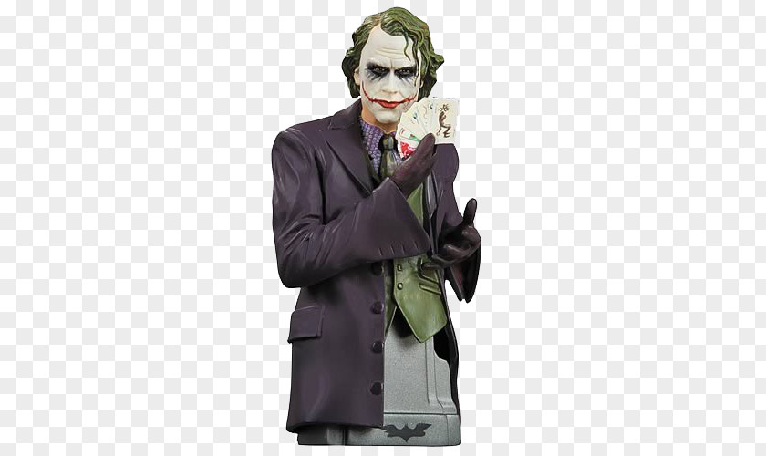 Joker The Dark Knight Batman Heath Ledger Bust PNG