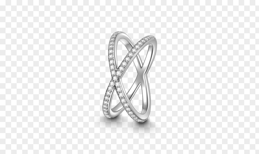 Silver Ring Eternity Earring Jewellery Wedding PNG