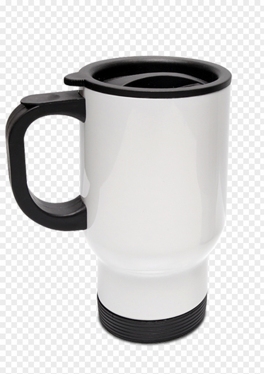 White Mug Coffee Cup Thermoses Stainless Steel PNG