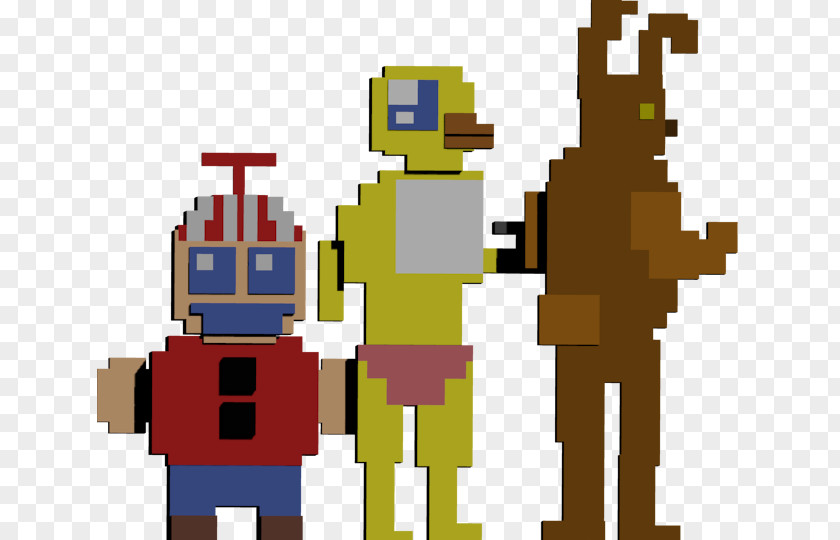 8 BIT Five Nights At Freddy's 3 TheMeatly Games DeviantArt August 7 PNG
