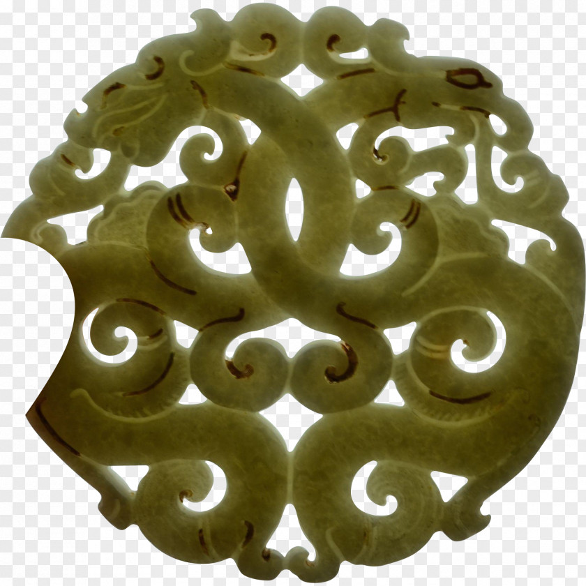 Amulet 01504 Metal Jade PNG