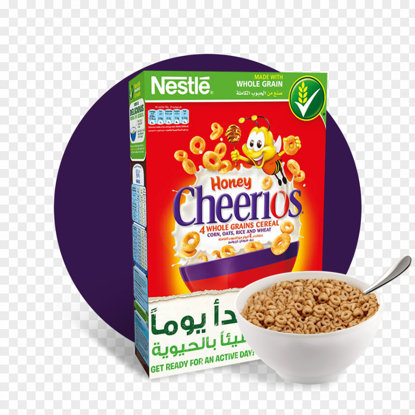Breakfast Muesli Cereal Honey Nut Cheerios Corn Flakes PNG