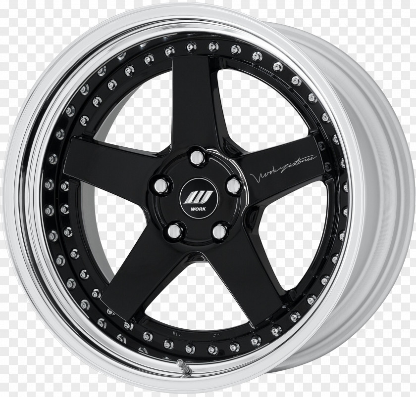 Car WORK Wheels Alloy Wheel VIP Style PNG