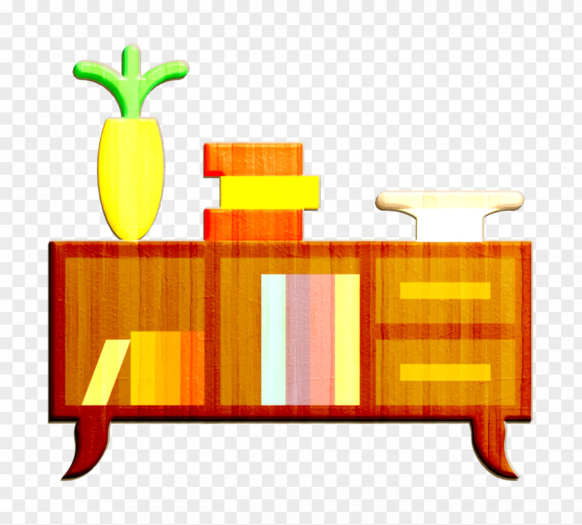 Household Compilation Icon Bookshelf PNG