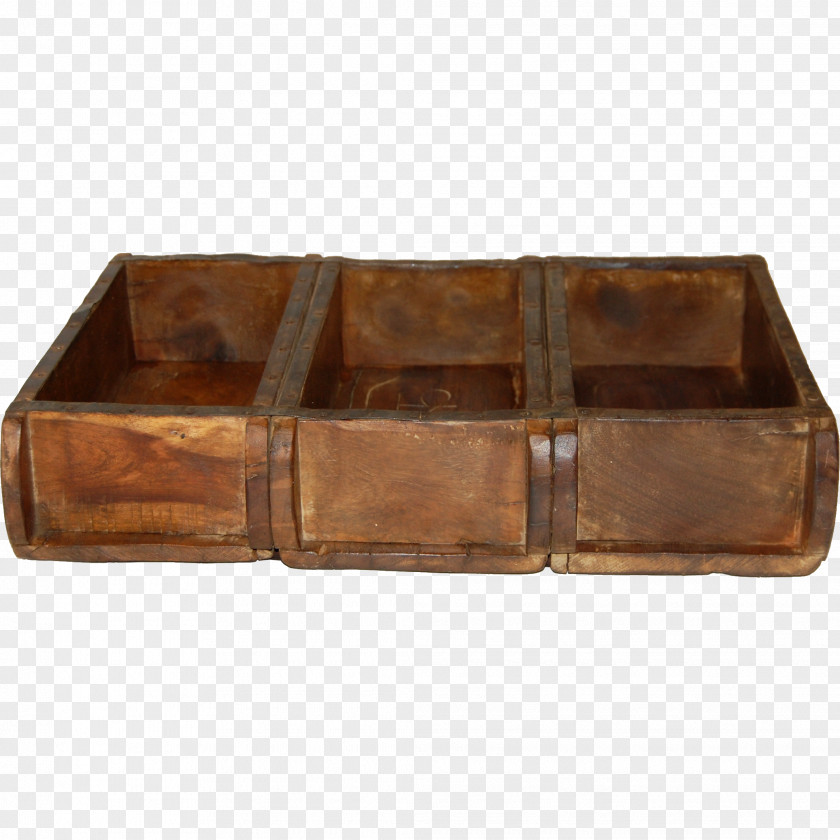 Metal Leather Brown Box Tray Rectangle Wood PNG