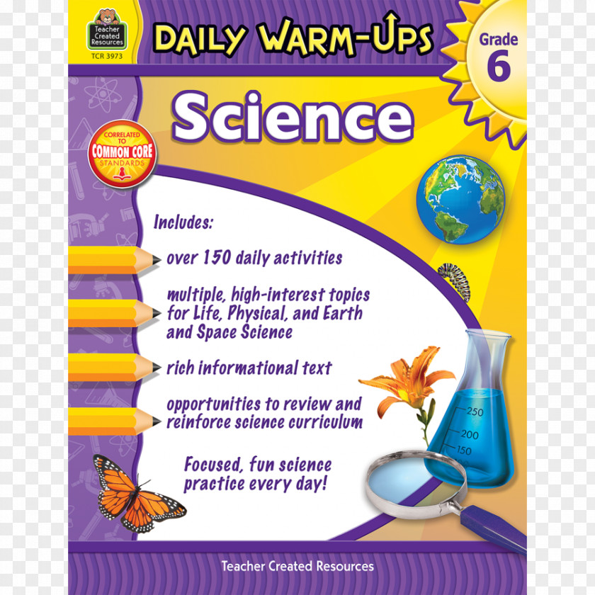 Science Daily Warm-Ups: Problem Solving Math Grade 3 Language Review 5 Sixth PNG