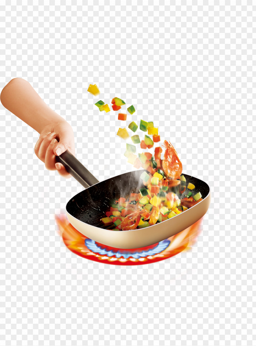 Stir Fry Pan Frying Chinese Cuisine Cooking PNG