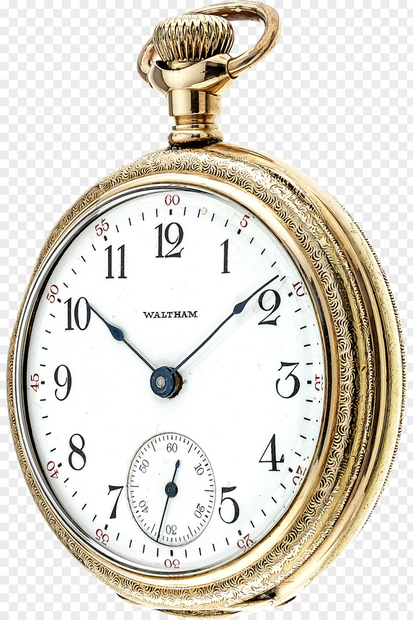 Waltham Pocket Watch Company Clock PNG