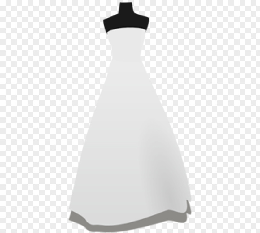 White Dress Gown Cocktail PNG