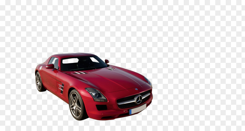 Car Mercedes-Benz SLS AMG Model Automotive Design PNG