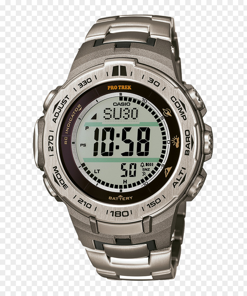 Casio Wave Ceptor Pro Trek PRW2500T Watch G-Shock PNG