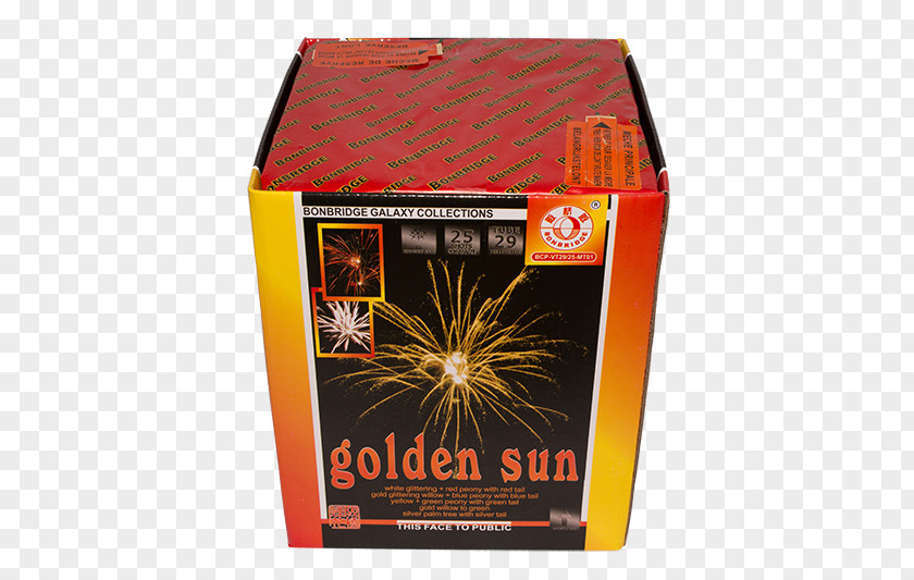 Gold Sun Carton PNG