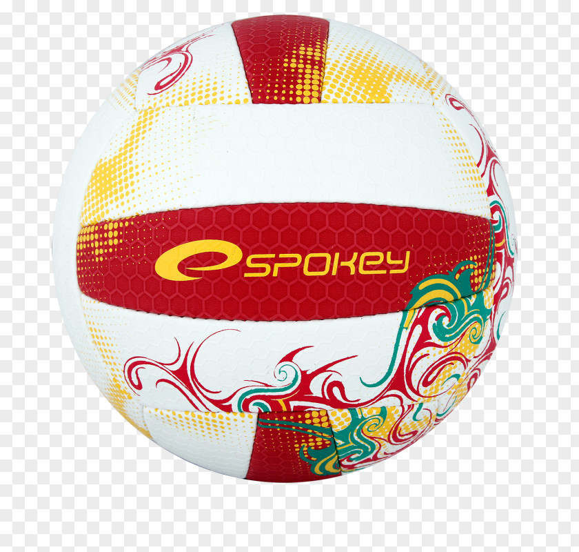Ball Volleyball Yellow Red Sport PNG
