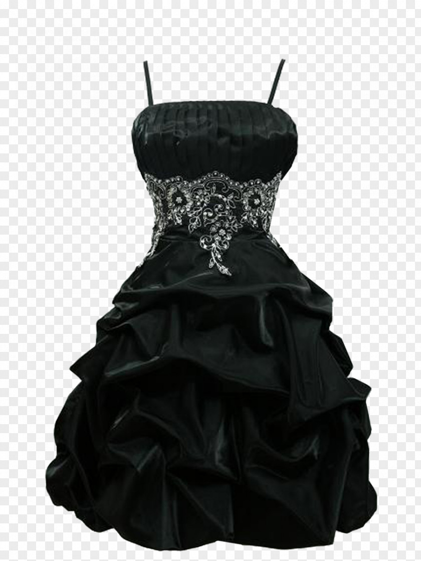 Dress Free Download Little Black Gown Corset PNG
