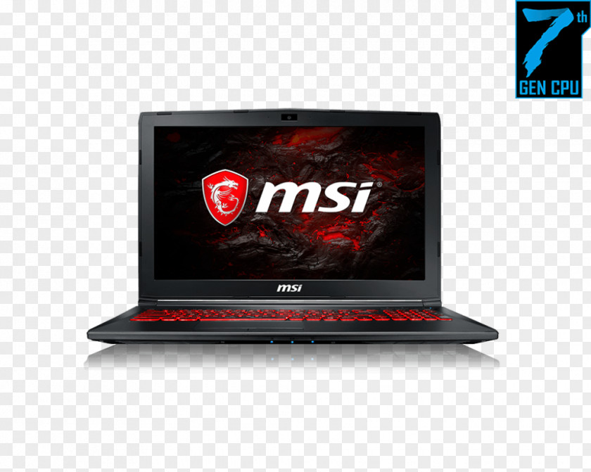 Laptop MSI GL62M 7RDX-1408 15.6